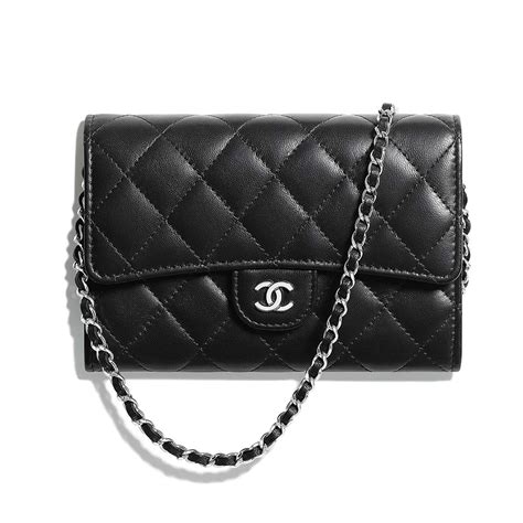 chanel ladies first clutch|Chanel clutch with chain black.